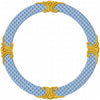 Fancy Circle Monogram Frame
