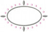 OVAL VINTAGE FRAME