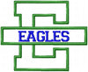 Varsity Letters with Banner