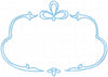 Bow Frames - Machine Embroider Monogram Frames Set of 3 Frames in 2 Sizes each