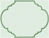 FRAME WITH BACKGROUND MESH