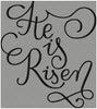 He is Risen Machine Embroidery Design