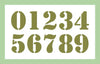 Army Stencil Font