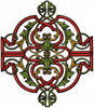 Stained Glass Look Embroidery Design