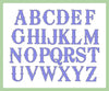 Wagoneer Font - comes in 2,3,4,5,6 inch Sizes - Machine Embroidery Font