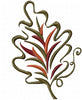 Autumn Leaf - 3 versions  Machine Embroidery Design