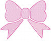Bow Monogram Topper for Diamond Fonts