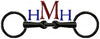 Bridle bit Monogram Frame 2 Machine embroidery Design