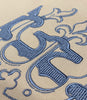 VINTAGE SERIES VII DOUBLE LETTER MONOGRAM A-M