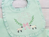 Bows Lambs and Laurel Monogram Frame