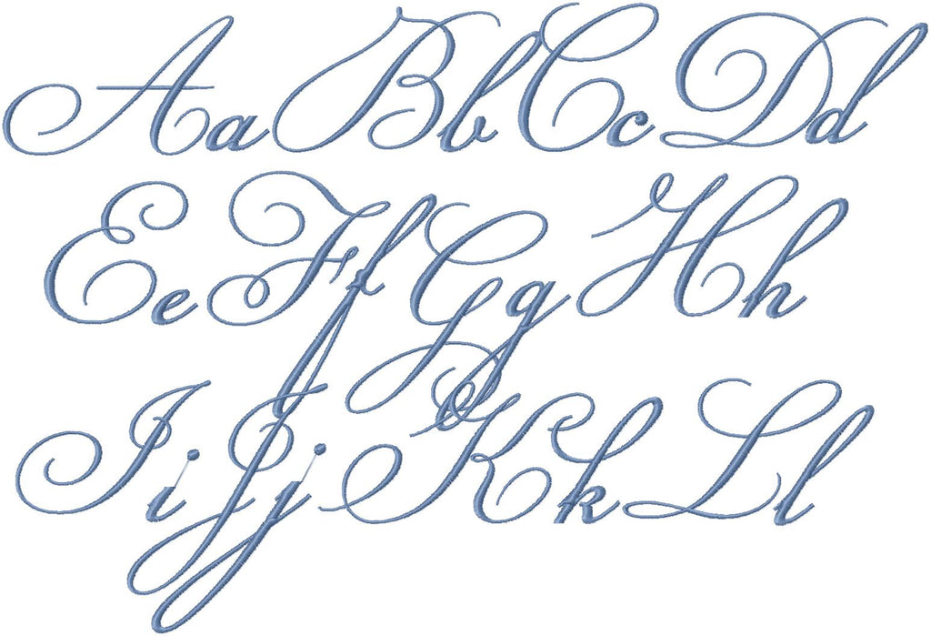 fancy cursive letters fonts
