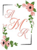 FLORAL SQUARE FRAME