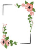 FLORAL SQUARE FRAME