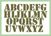 Army Stencil Font