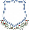 CREST WITH LAUREL AND BERRIES 2