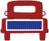 TRUCK EMBROIDERY DESIGN -BOTH OUTLINE AND FILL