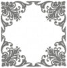 Square Flourish Frame - comes in 4,5,6,7,8,9,and 10 inch sizes