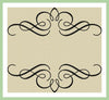 Split Wedding Scroll Name Frame
