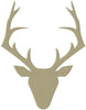 Deer Head - comes in 4 sizes