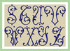Vanessa Font Vanessa Font - Comes in 3 inch size Upper case only  Machine Embroidery Font -