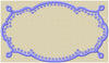 Ornate Monogram Frame come in 2 sizes 4x2 and 7x5