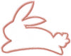 Easter Bunny Applique