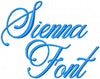 SIENNA SCRIPT FONT