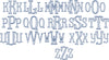 FISHTAIL APPLIQUE FONT  LARGE