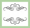Split Wedding Scroll Name Frame
