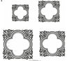 Ornate Clover Frame