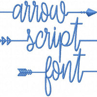 Arrow Script Font