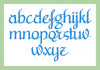 Pippy Font 2,3,4 inch sizes Machine Embroidery Font -