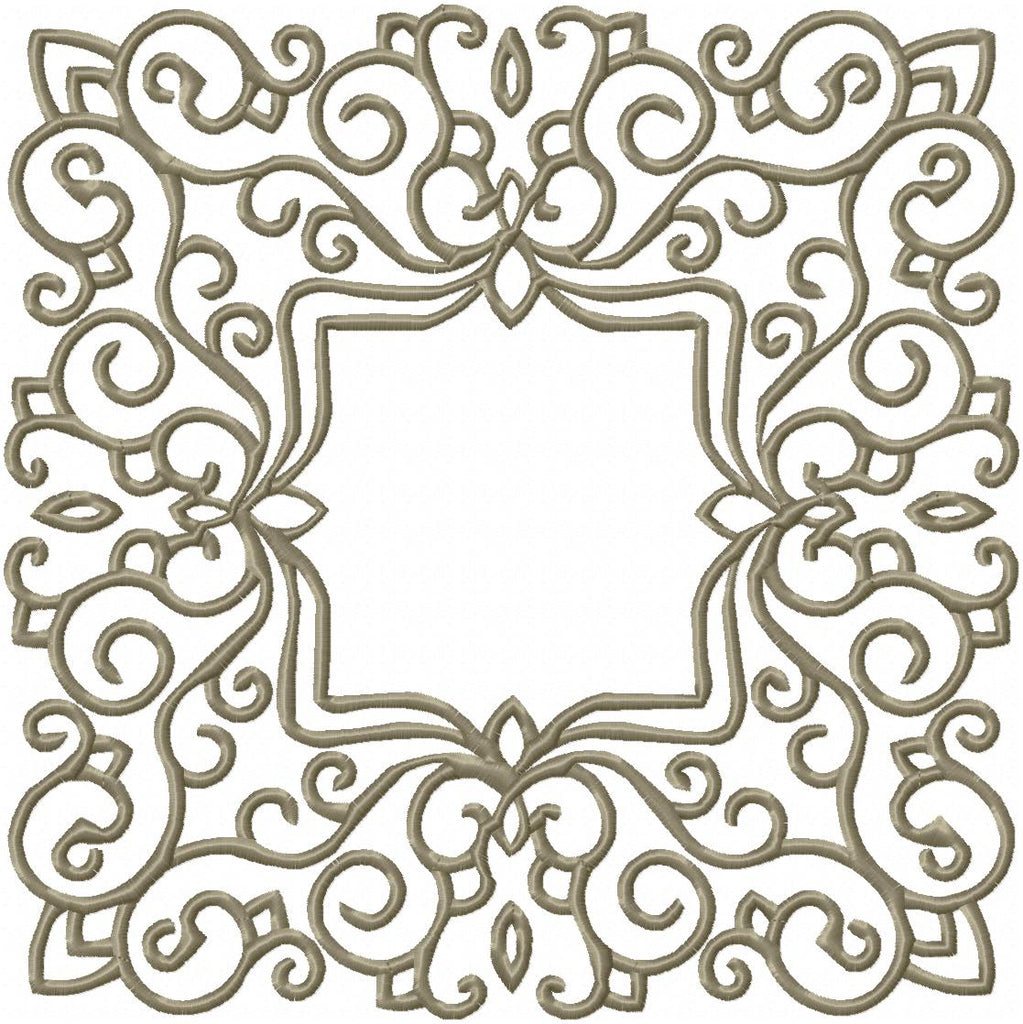 Black Rilly Frame FRILLY FRAME | Bling Sass & Sparkle