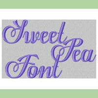 Sweet Pea Font