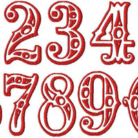 Circus Circus Font - Machine Embroidery Font