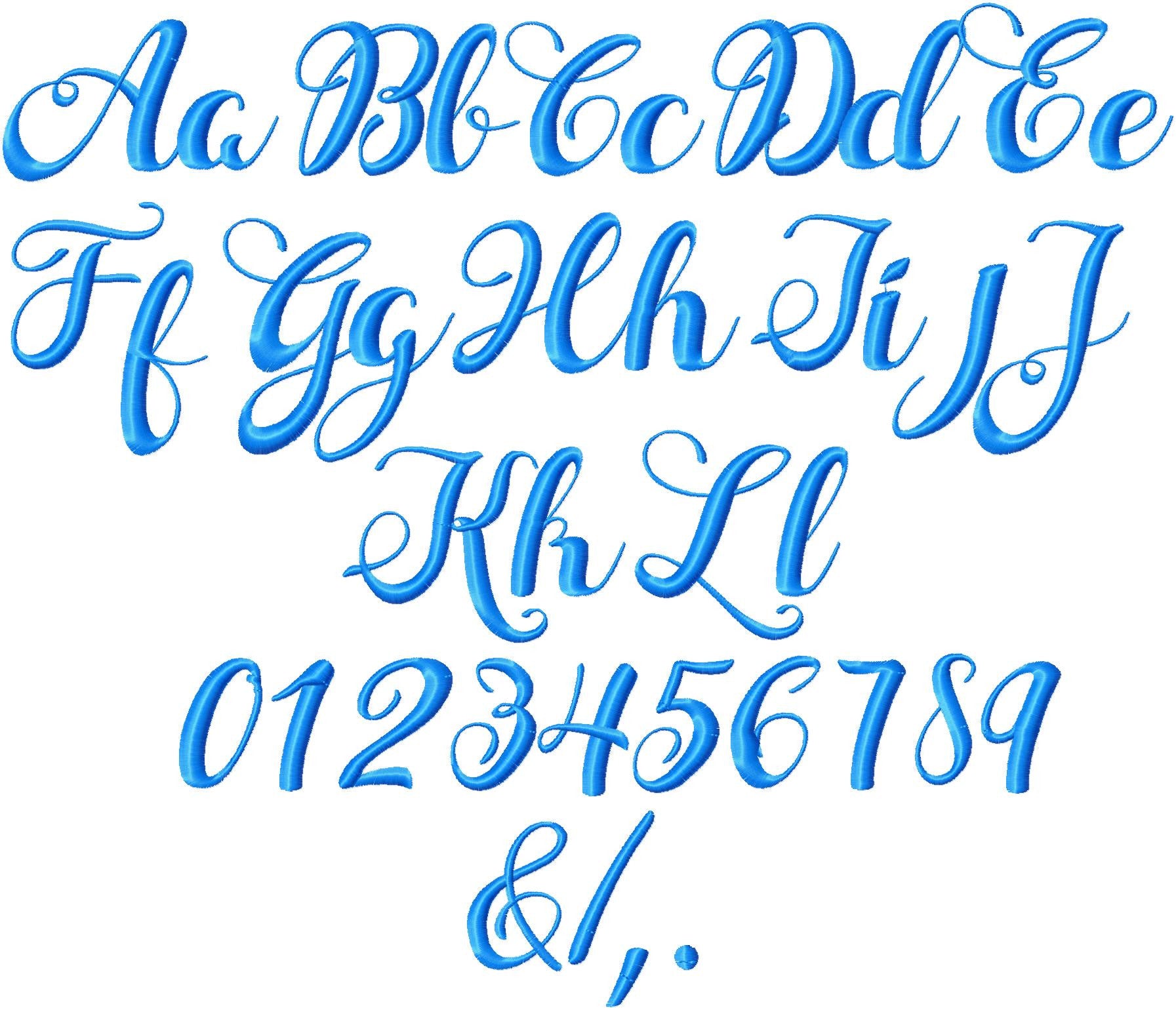 Sunshine Font 2 inch Alternative Letter Font | Bling Sass & Sparkle