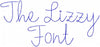 THE LIZZY  SKETCH FONT