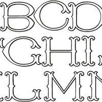 Heirloom Monogram Font