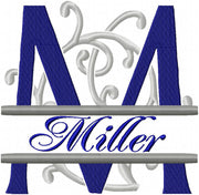 Mia Bella Split Letter Name Frame