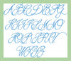 Brody Font 2 inch  Machine Embroidery Font