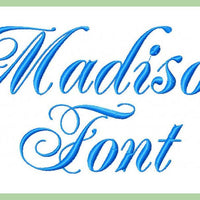 Madison Font - 1.5 and 1.0 inch sizes