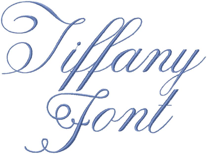 TIFFANY FONT