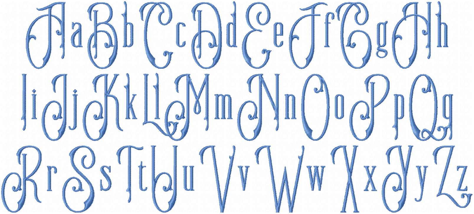 ALTA 2 INCH FONT | Bling Sass & Sparkle