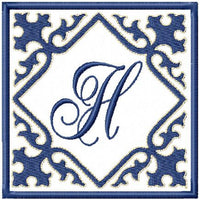 Ornate Frame- Machine Embroidery Design - Monogram frame Comes in 3,4,5,6,7,8, inch sizes