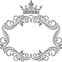 Crown Vine Monogram Frame