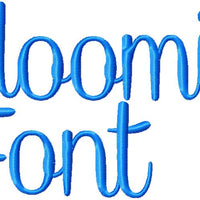 BLOOMIN FONT