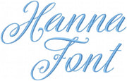 HANNA SCRIPT FONT