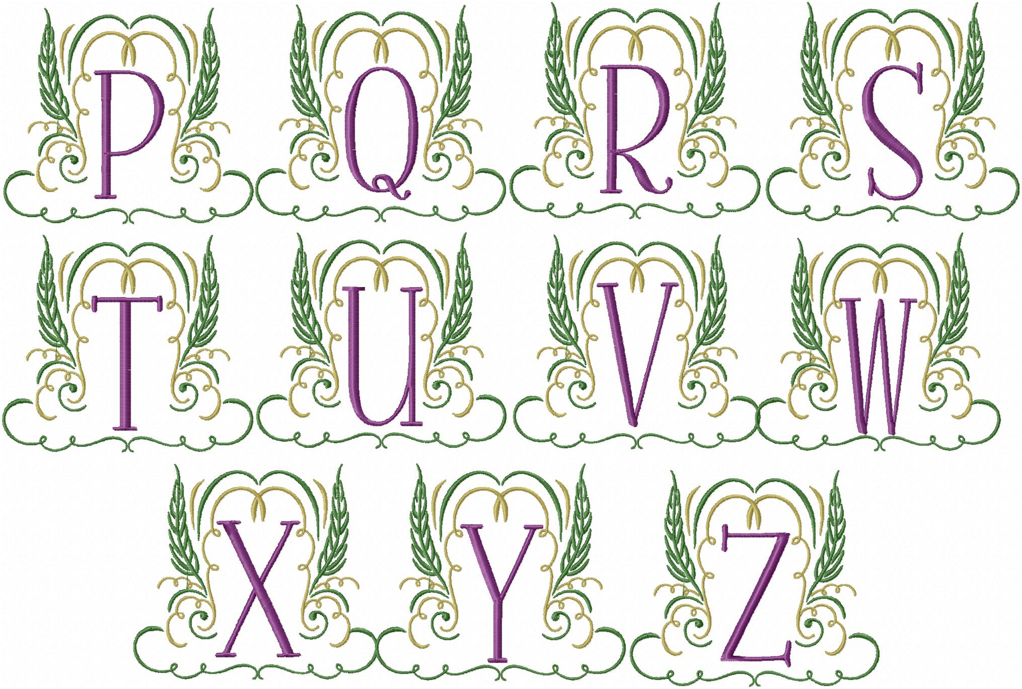FRENCH COUNTRY MONOGRAM FONT | Bling Sass & Sparkle