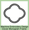 Clover Machine Embroidery Design