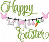 easter machine embroidery design 